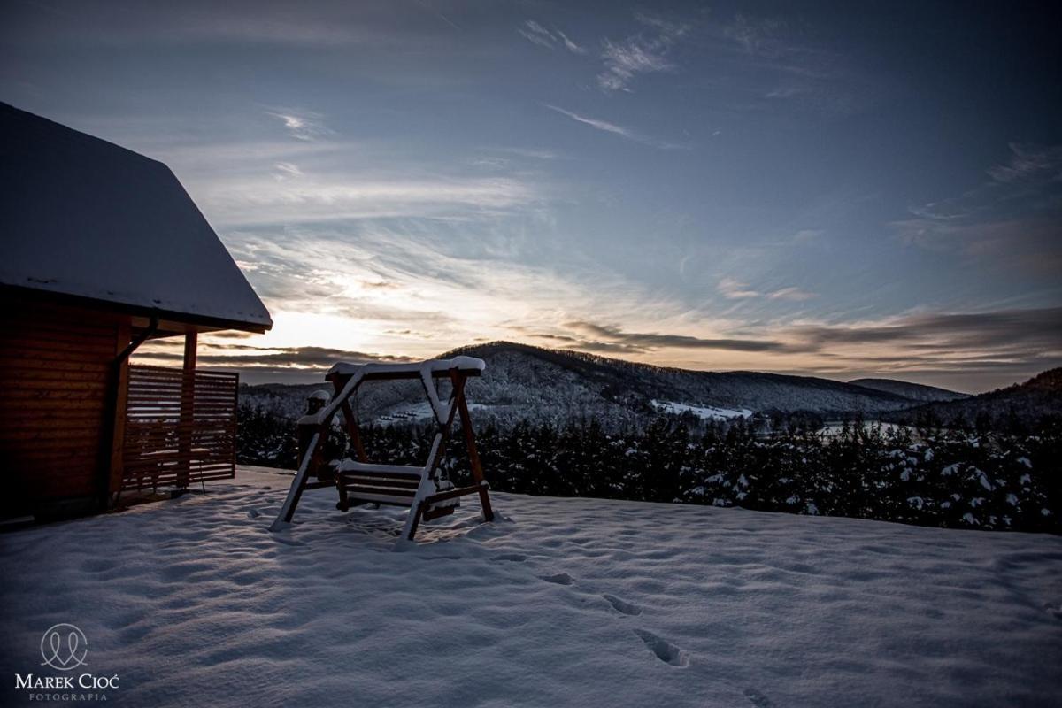 Chaty Na Cholewicy Domki Caloroczne Solina  Exterior foto